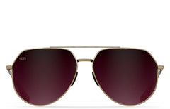 Tangle Free Aviator Hex - Cherry Fade Polarized