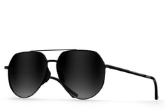 Tangle Free Aviator Hex - Black Fade Polarized